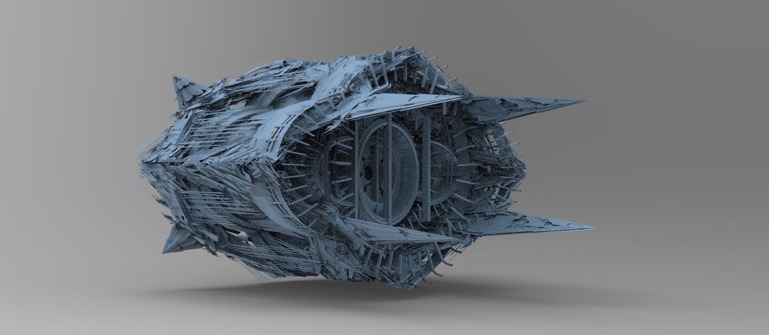 Dominator airship zeppelin 1 3D model_1