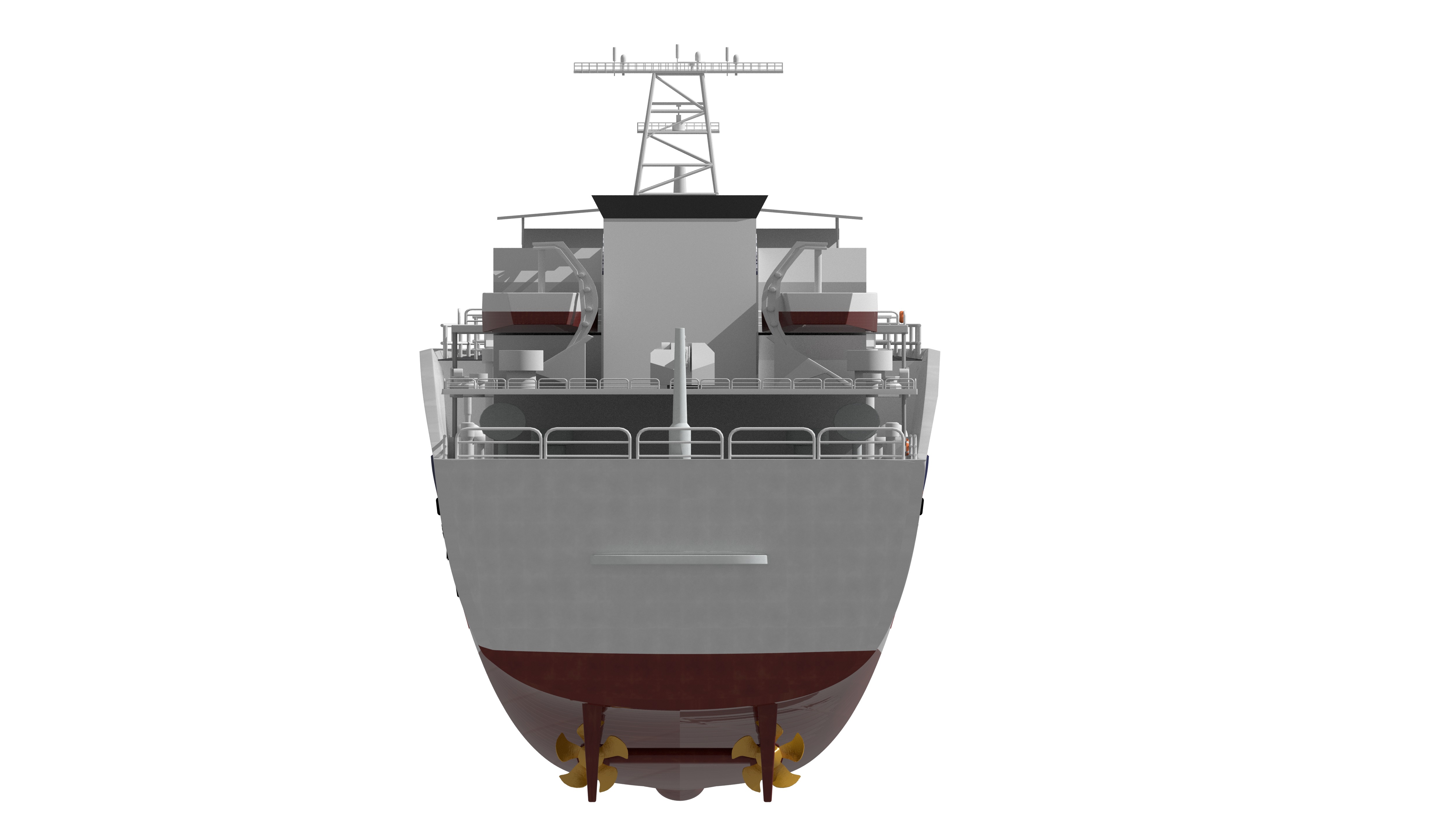 China Coast Guard Jingyi 01 Hospital Ship 3D model_3