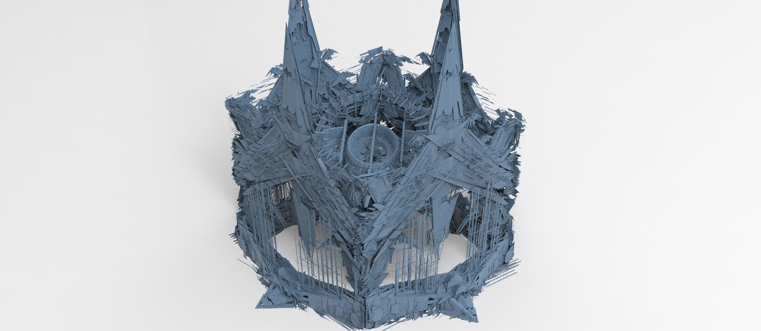 Grand Cigar zeppelin Mega Ship collection 2 3D model_11