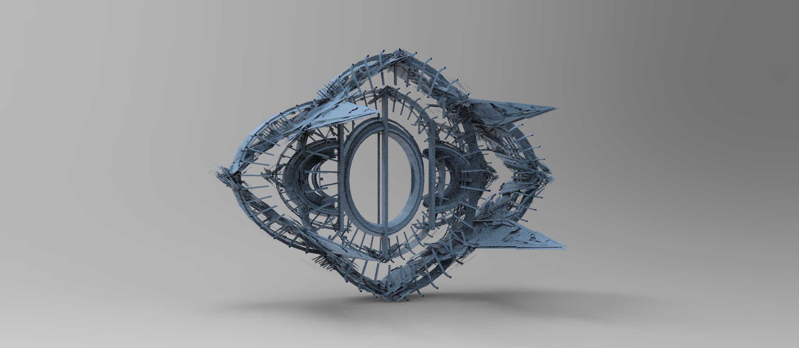 Grand Cigar zeppelin Mega Ship collection 2 3D model_4