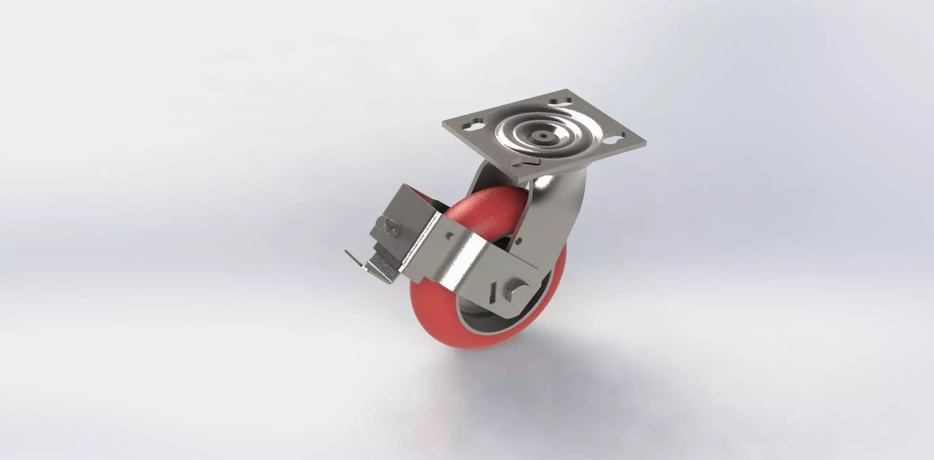 Rodizio Mult Rodas GS 62 BCE FP Wheel 3D model