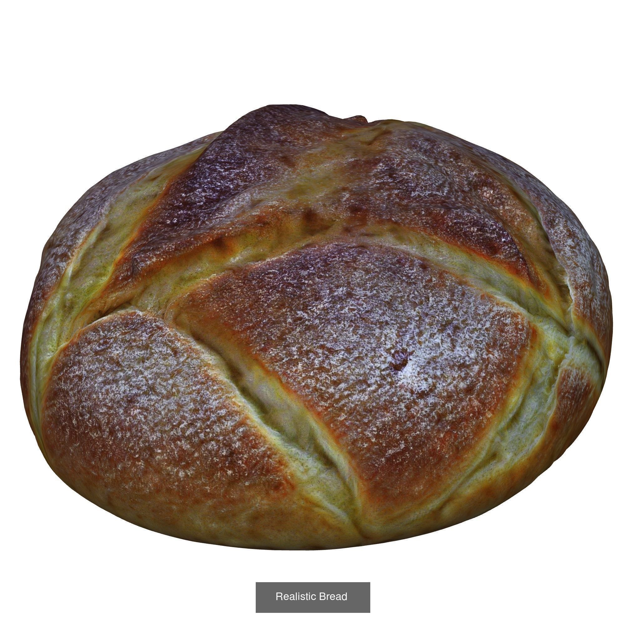 Realistic Breads 3D Model Collection_1