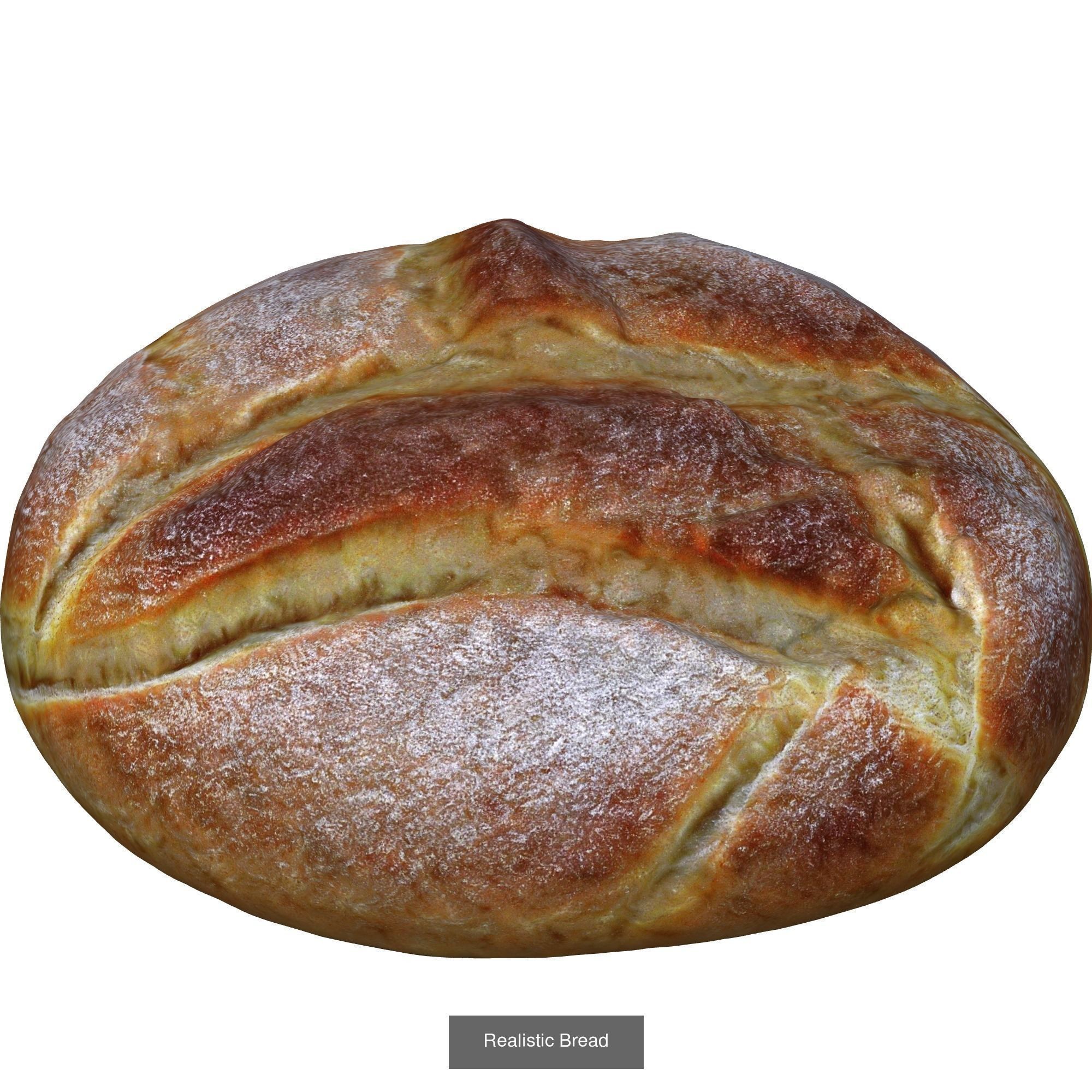 Realistic Breads 3D Model Collection_4