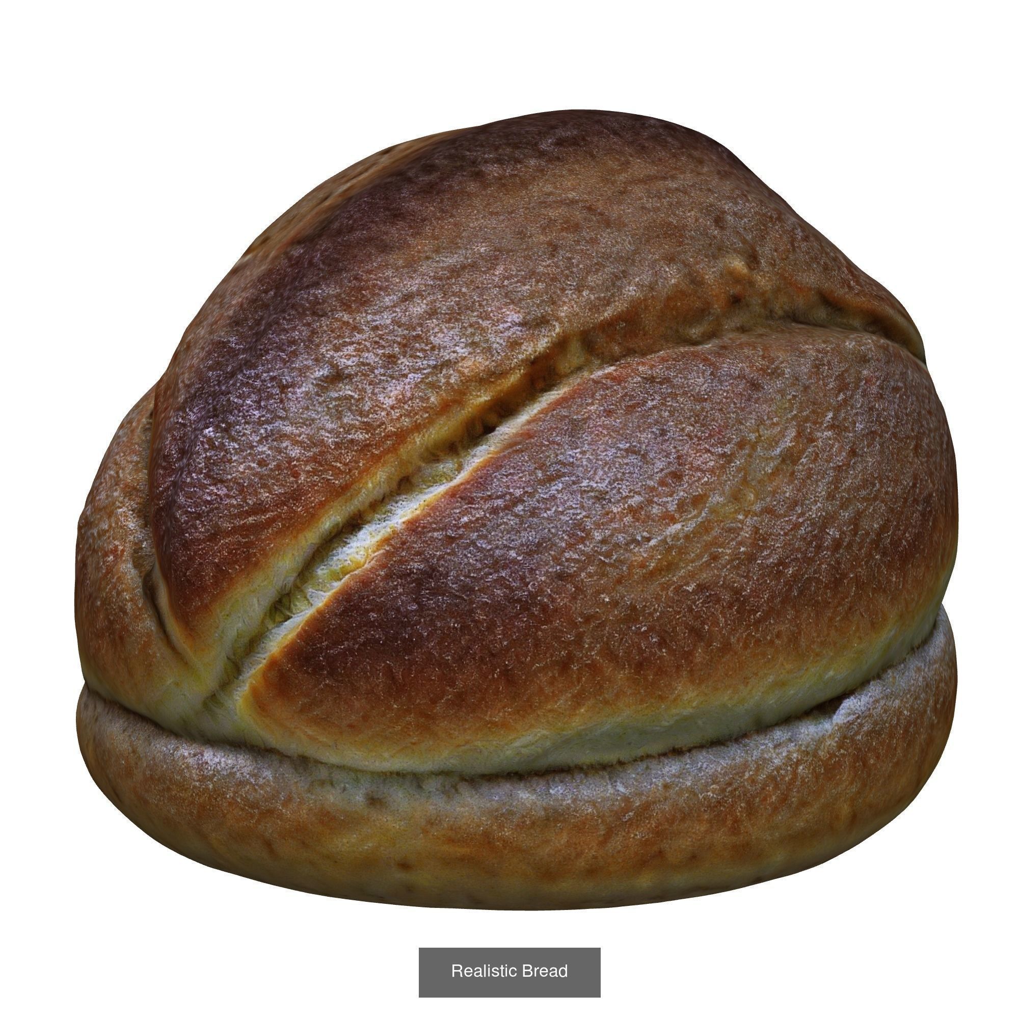 Realistic Breads 3D Model Collection_3