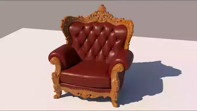 European leather sofa