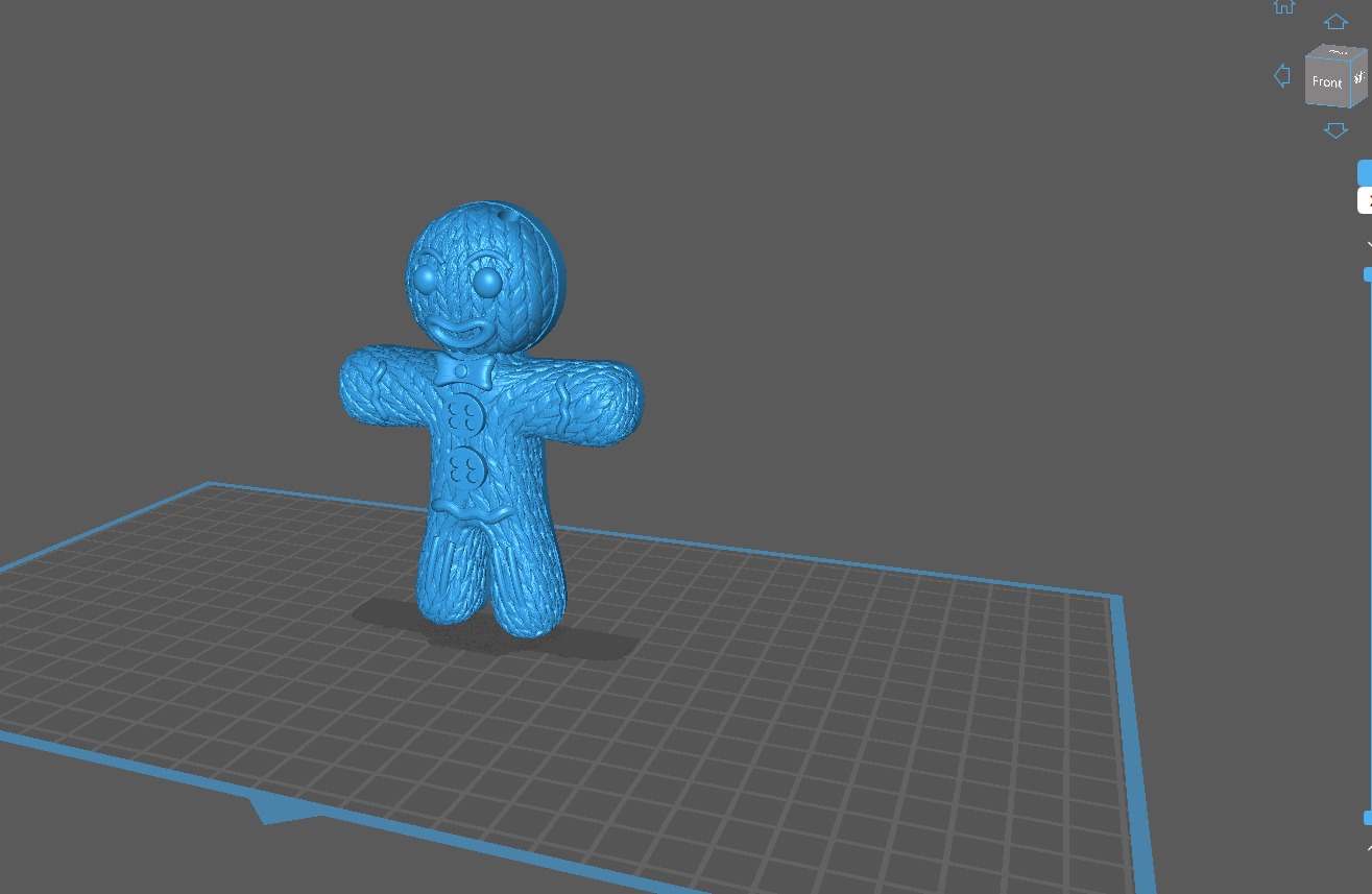 Cookie Guy 3D print model_1