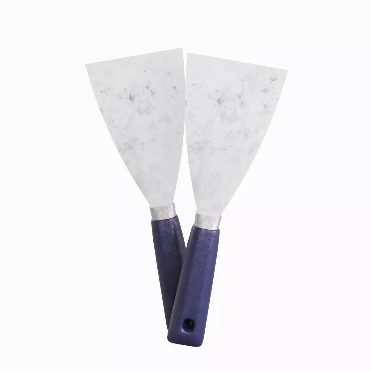 Industrial Spatula 01 Low-poly 3D model_0