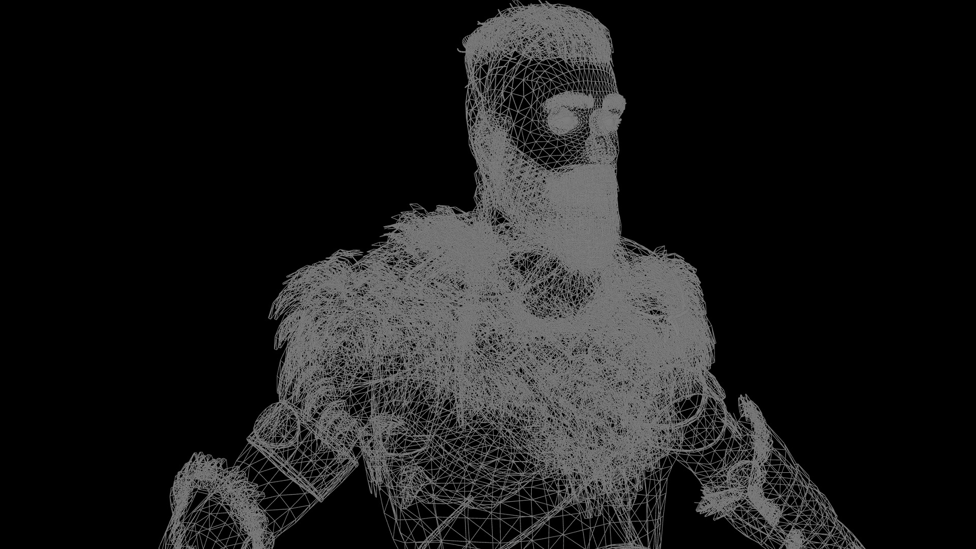 Viking Character Pack 3D model_16