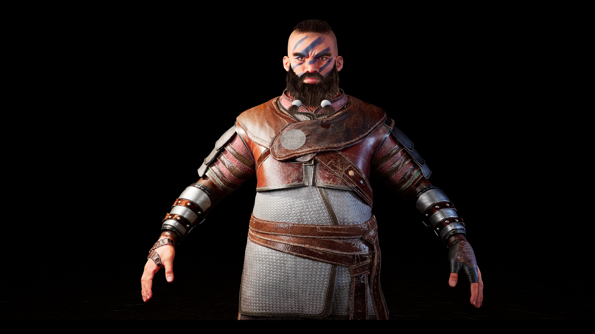 Viking Character Pack 3D model_6