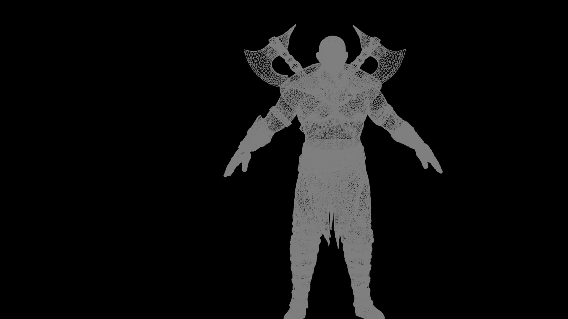 Viking Character Pack 3D model_18