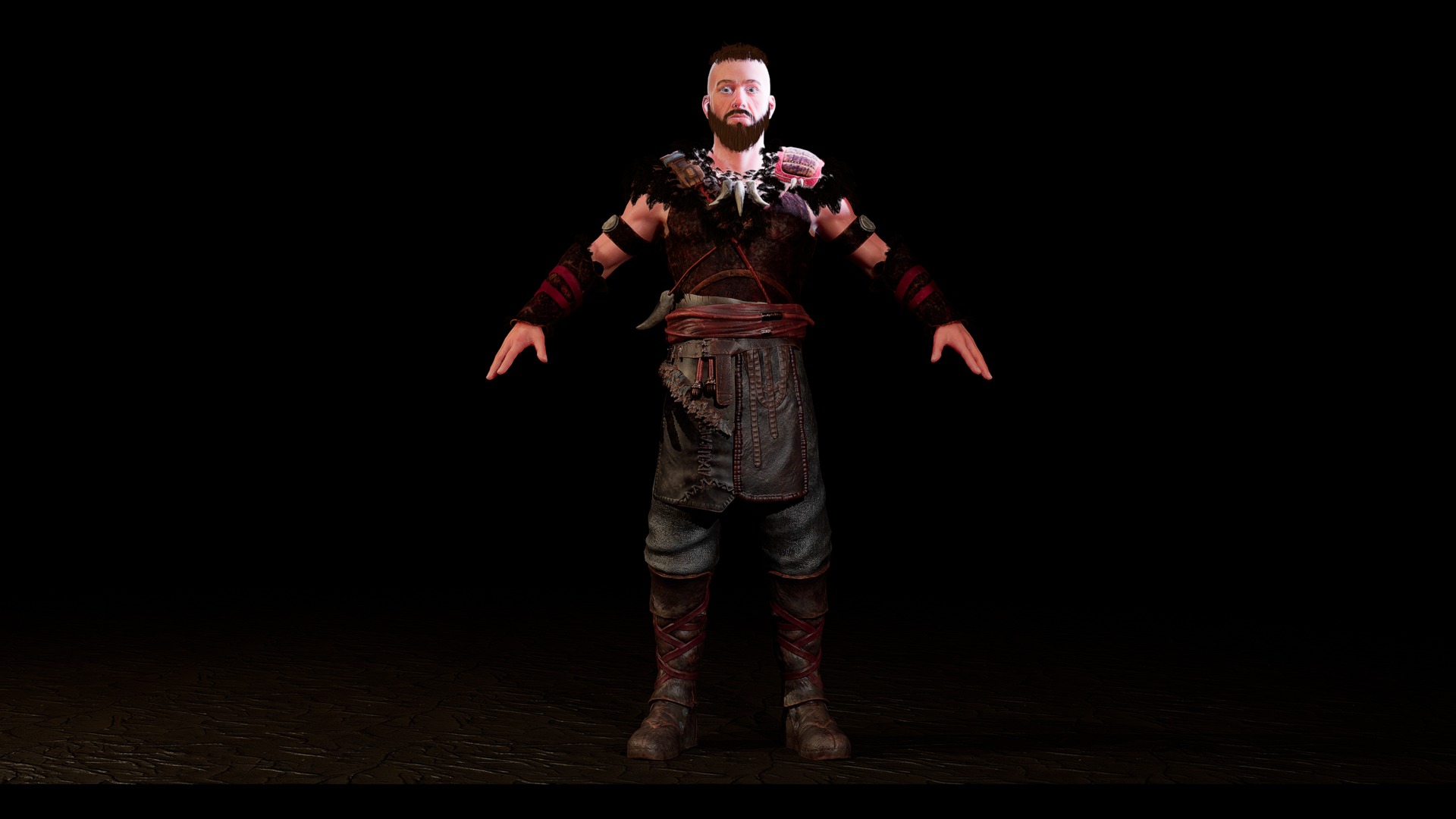 Viking Character Pack 3D model_9