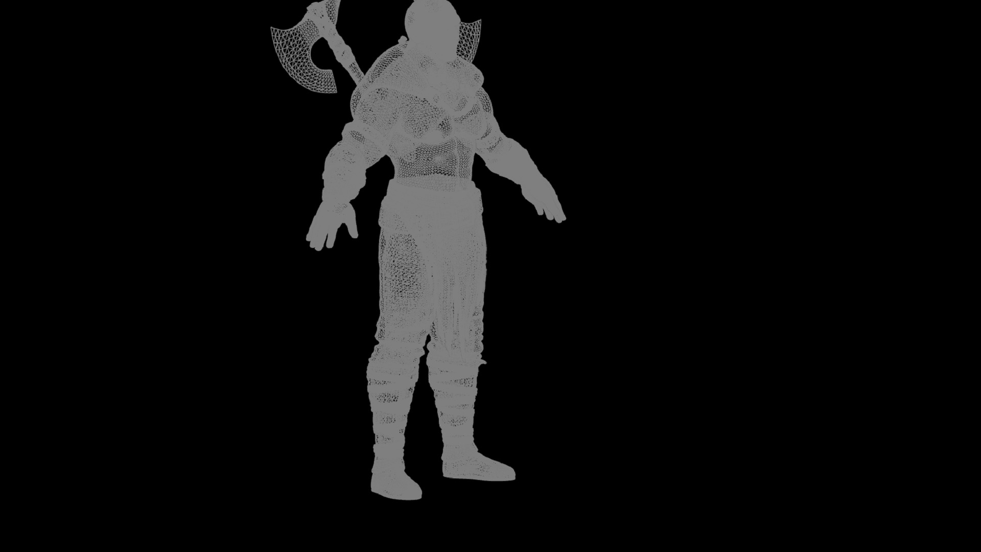 Viking Character Pack 3D model_13