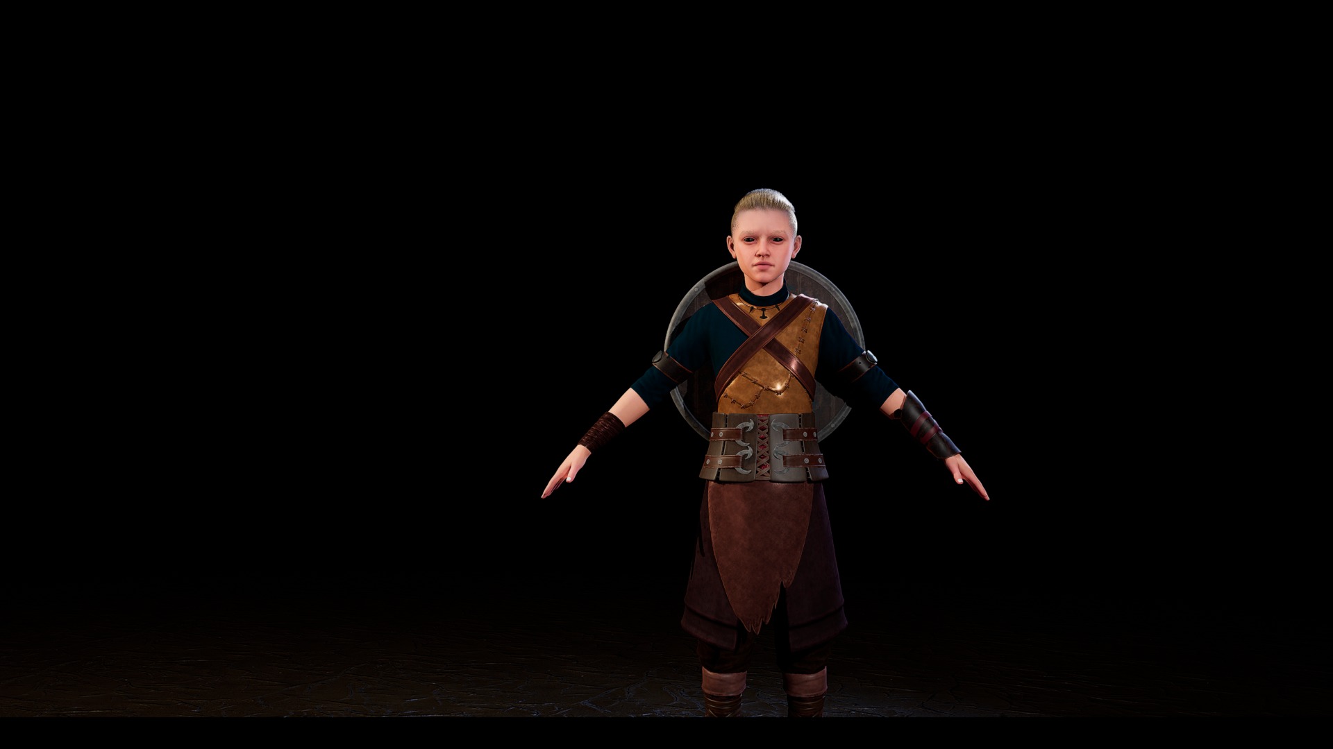 Viking Character Pack 3D model_12