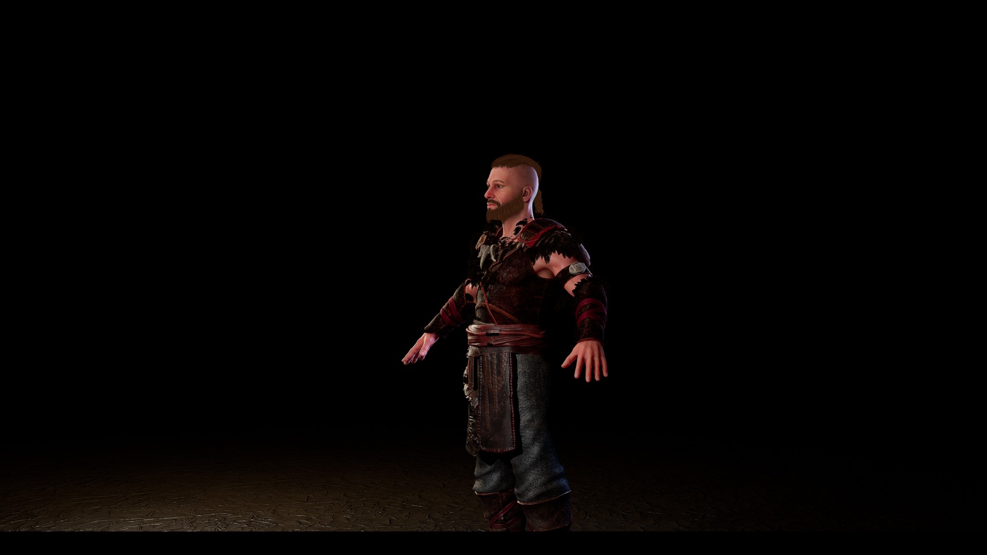 Viking Character Pack 3D model_10