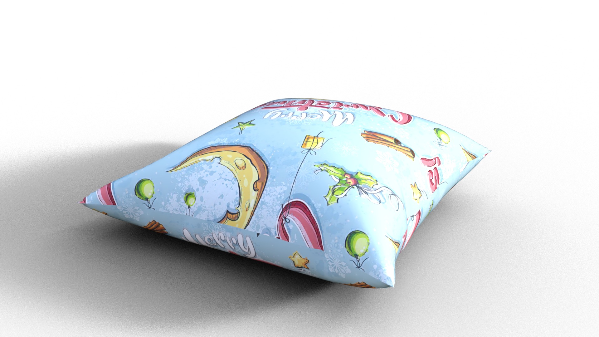 Children Christmas Pack Low-poly 3D model_15