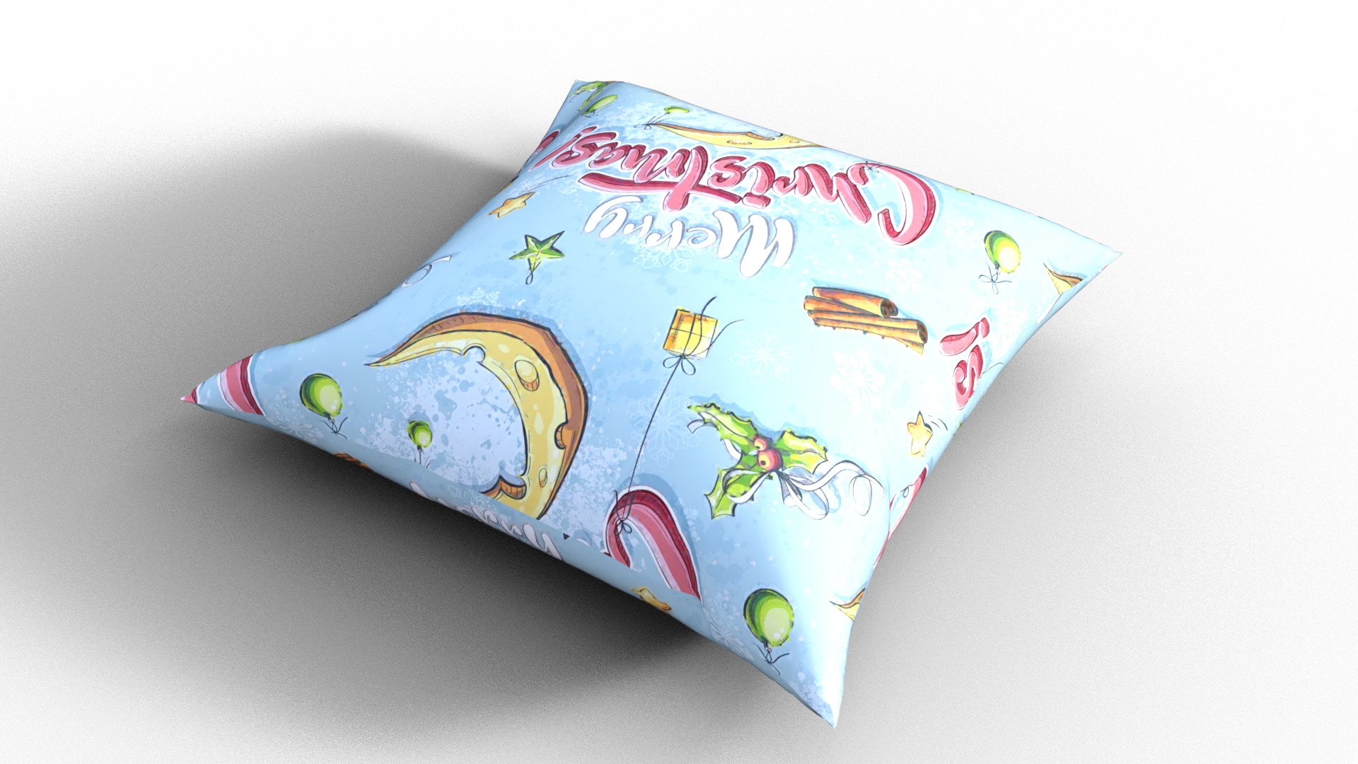 Children Christmas Pack Low-poly 3D model_16