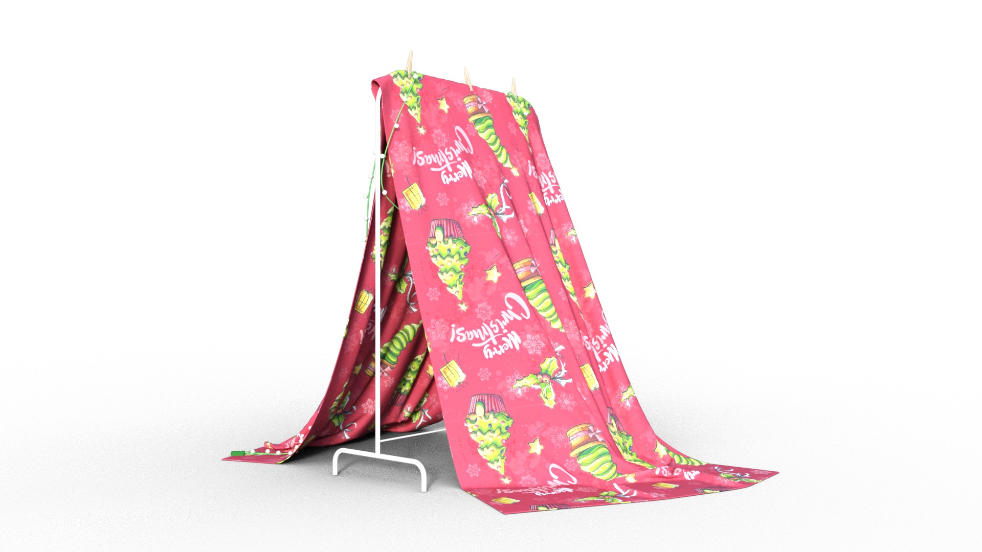 Children Christmas Pack Low-poly 3D model_4