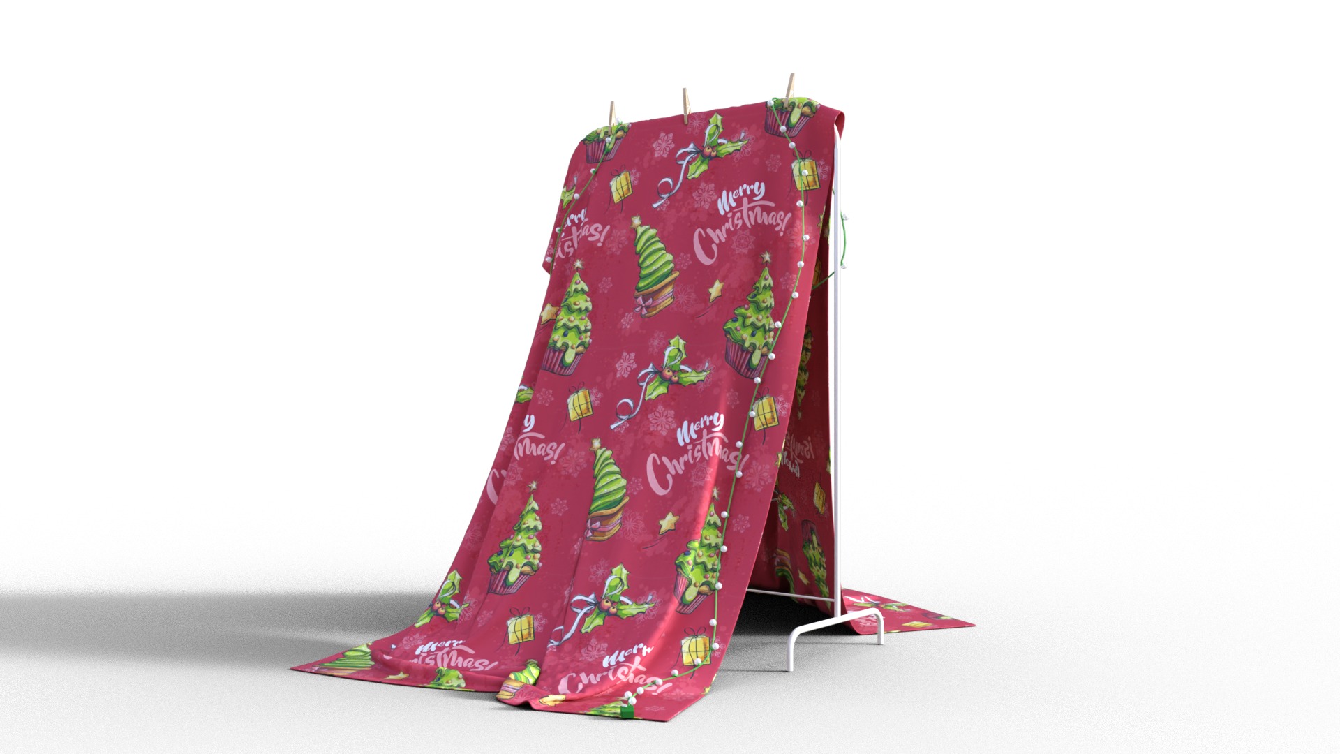 Children Christmas Pack Low-poly 3D model_2