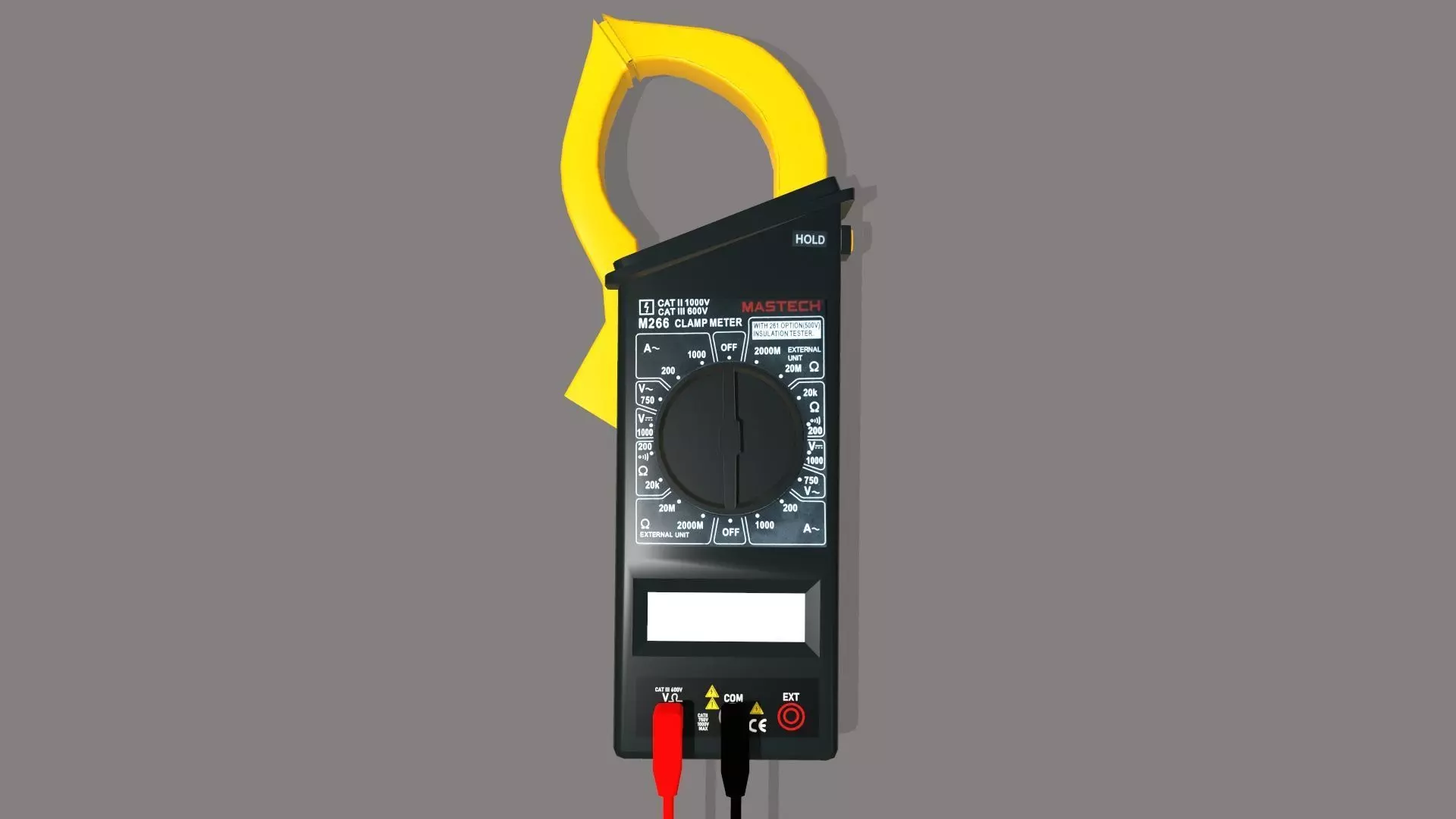 Multimeter Low-poly 3D model_0