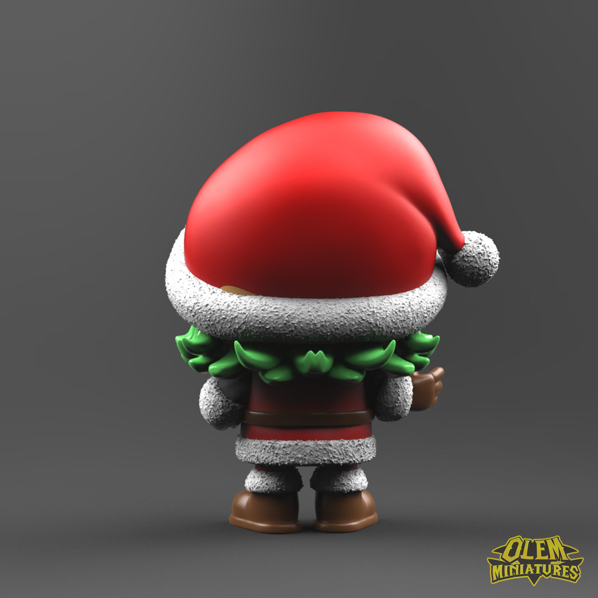Funko Pop Santa Claus 3D print model 3D print model_1