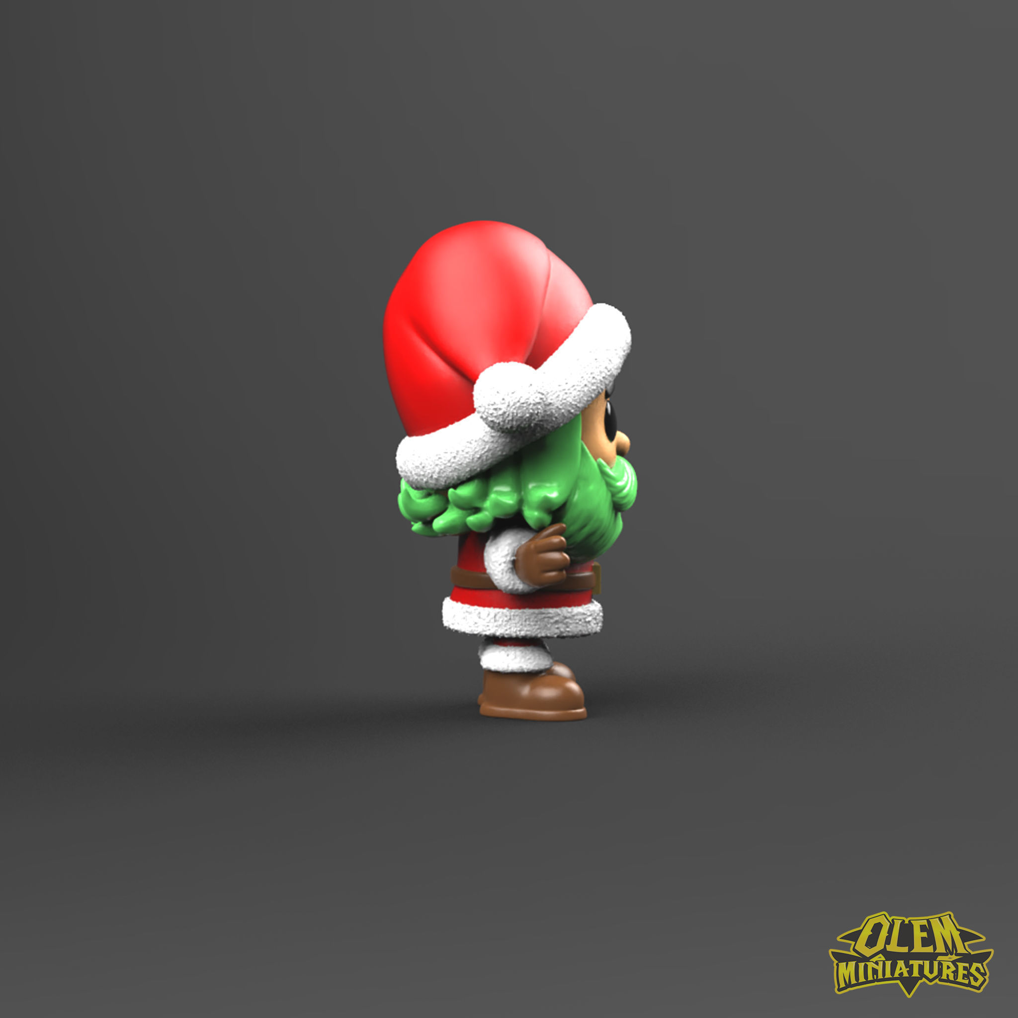 Funko Pop Santa Claus 3D print model 3D print model_3