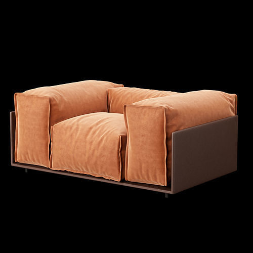 Modern chair 7 3D model 3