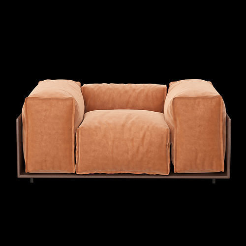 Modern chair 7 3D model 7
