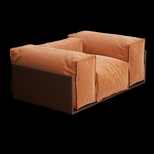 Modern chair 7 3D model 5