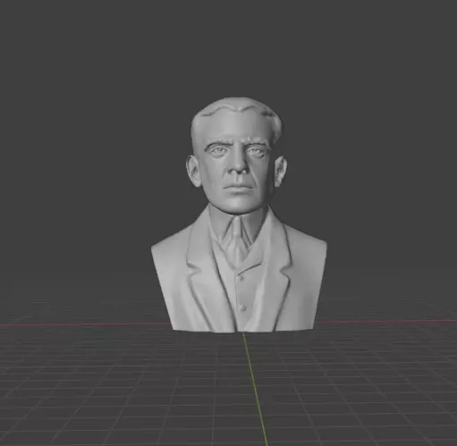 Ernest Shackleton 3D print model_0