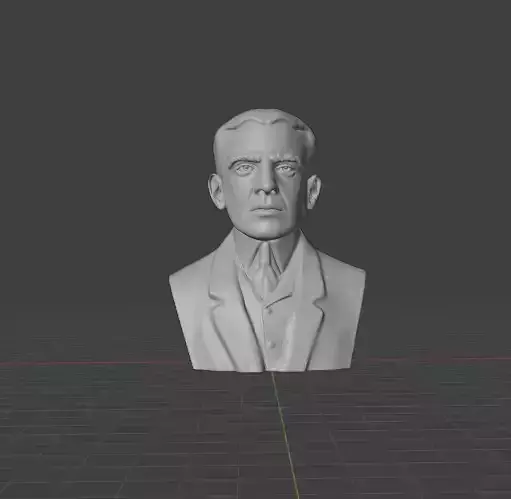 Ernest Shackleton 3D print model