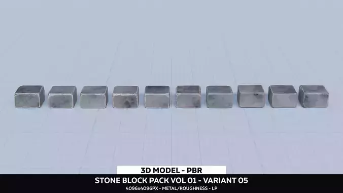 Stone Block Pack Vol 01 - Variant 05
