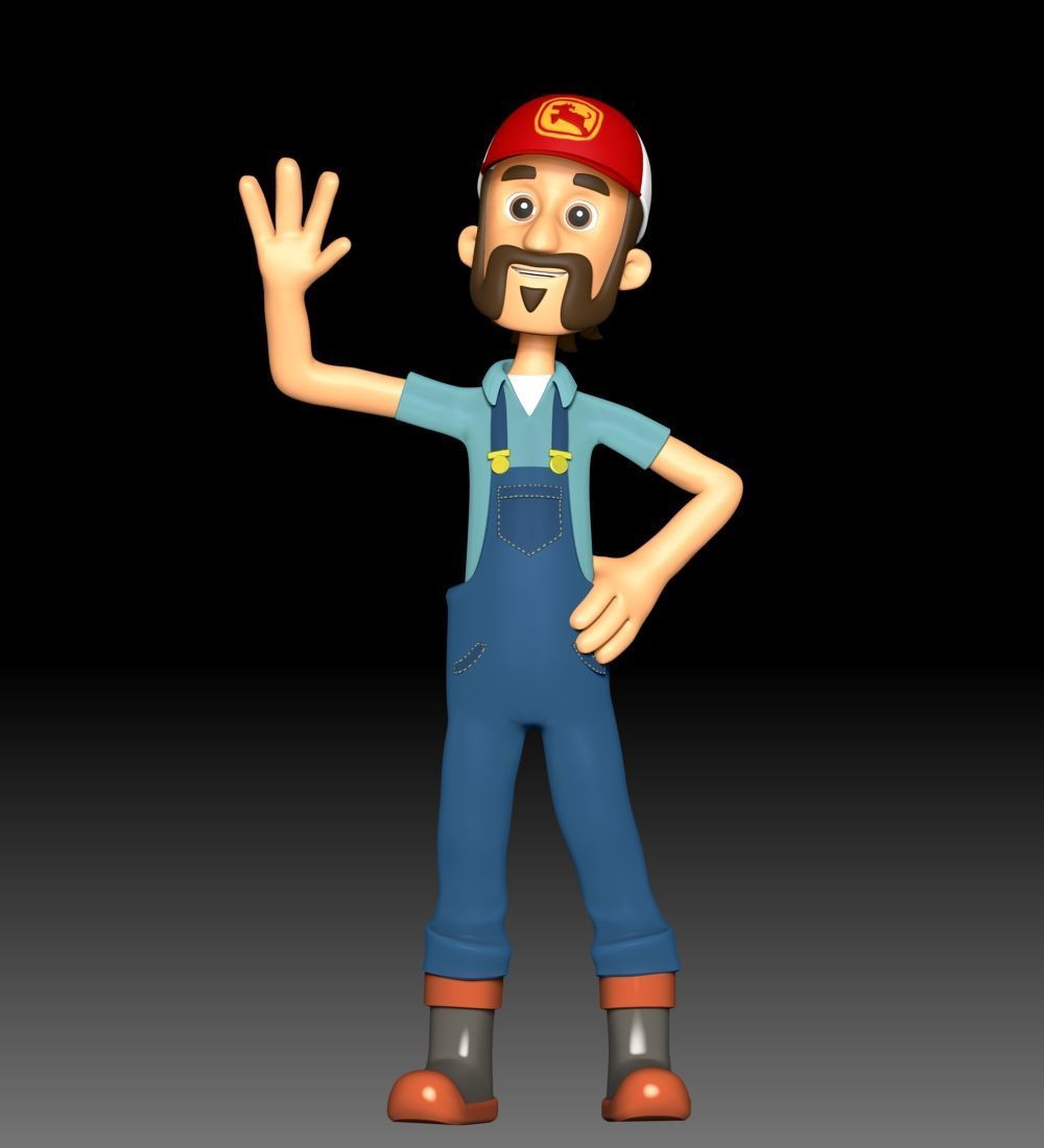 Farmer Al - PAW Patrol 3D print model_6