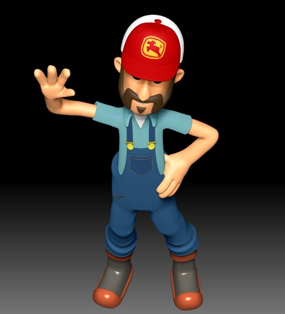 Farmer Al - PAW Patrol 3D print model_5