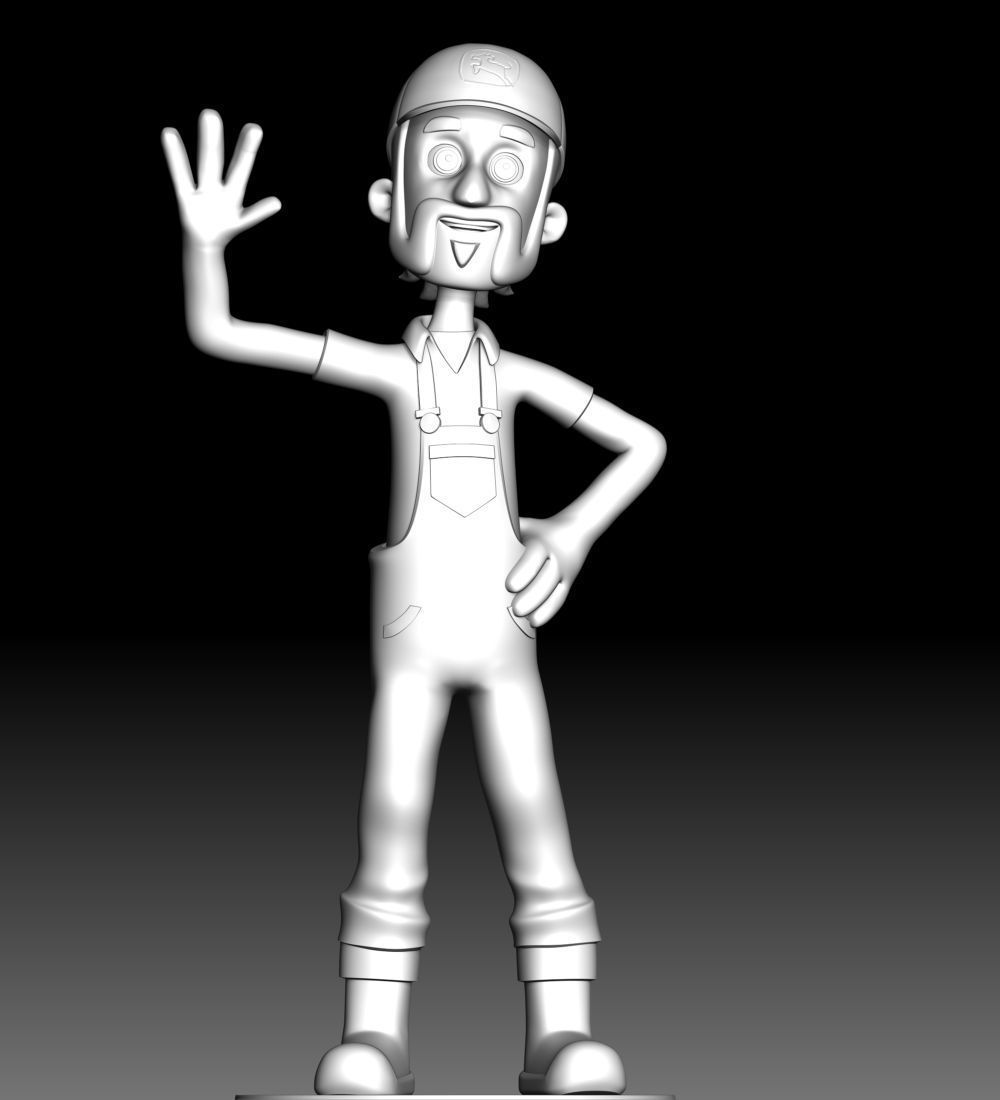 Farmer Al - PAW Patrol 3D print model_10