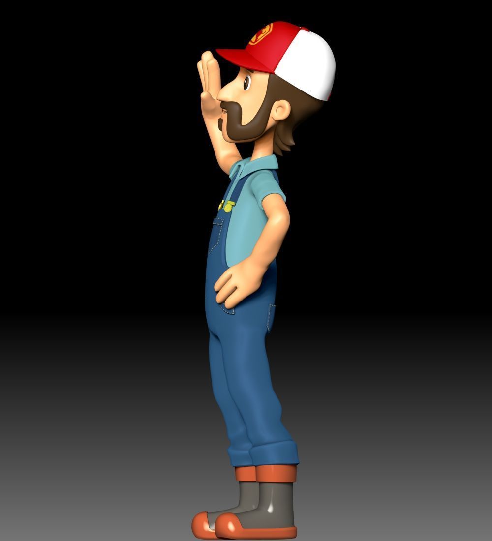 Farmer Al - PAW Patrol 3D print model_8