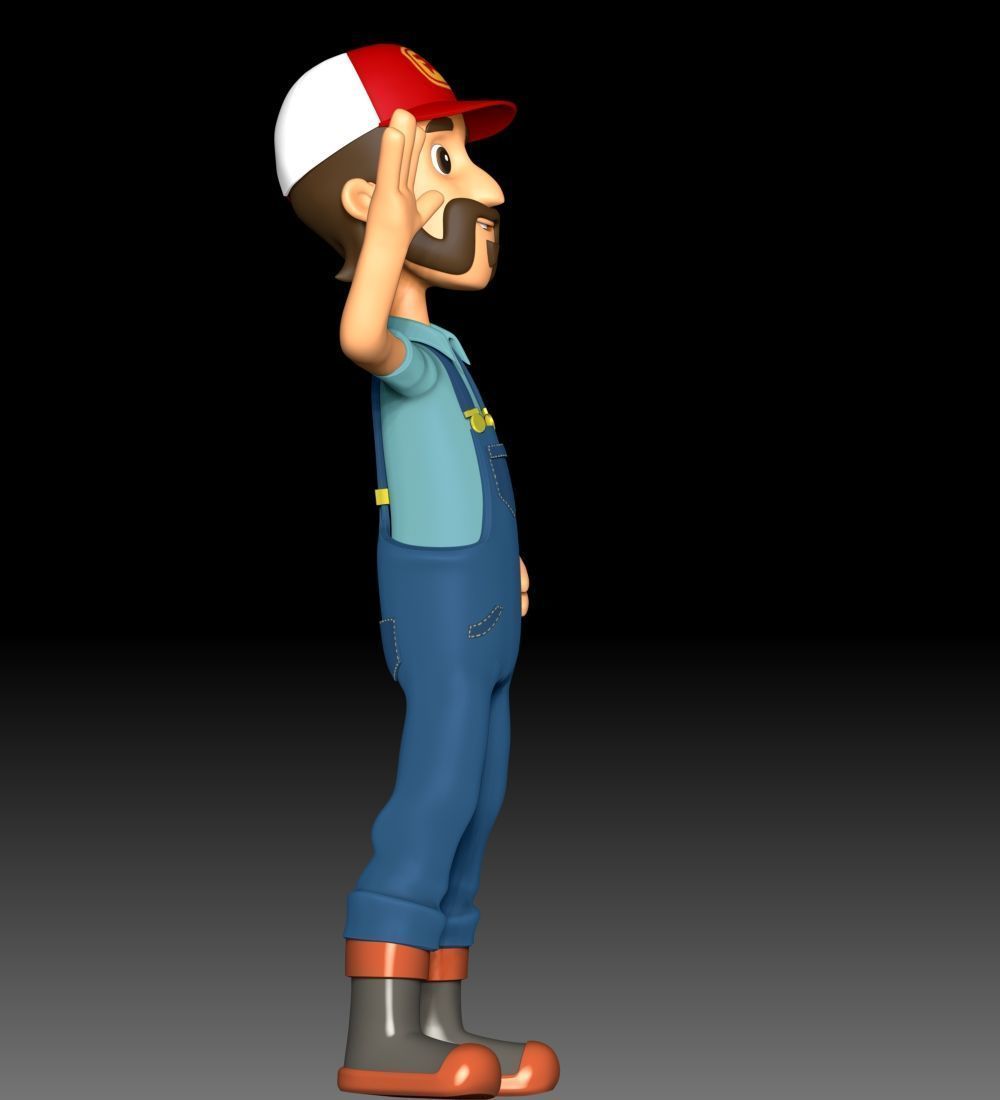 Farmer Al - PAW Patrol 3D print model_9