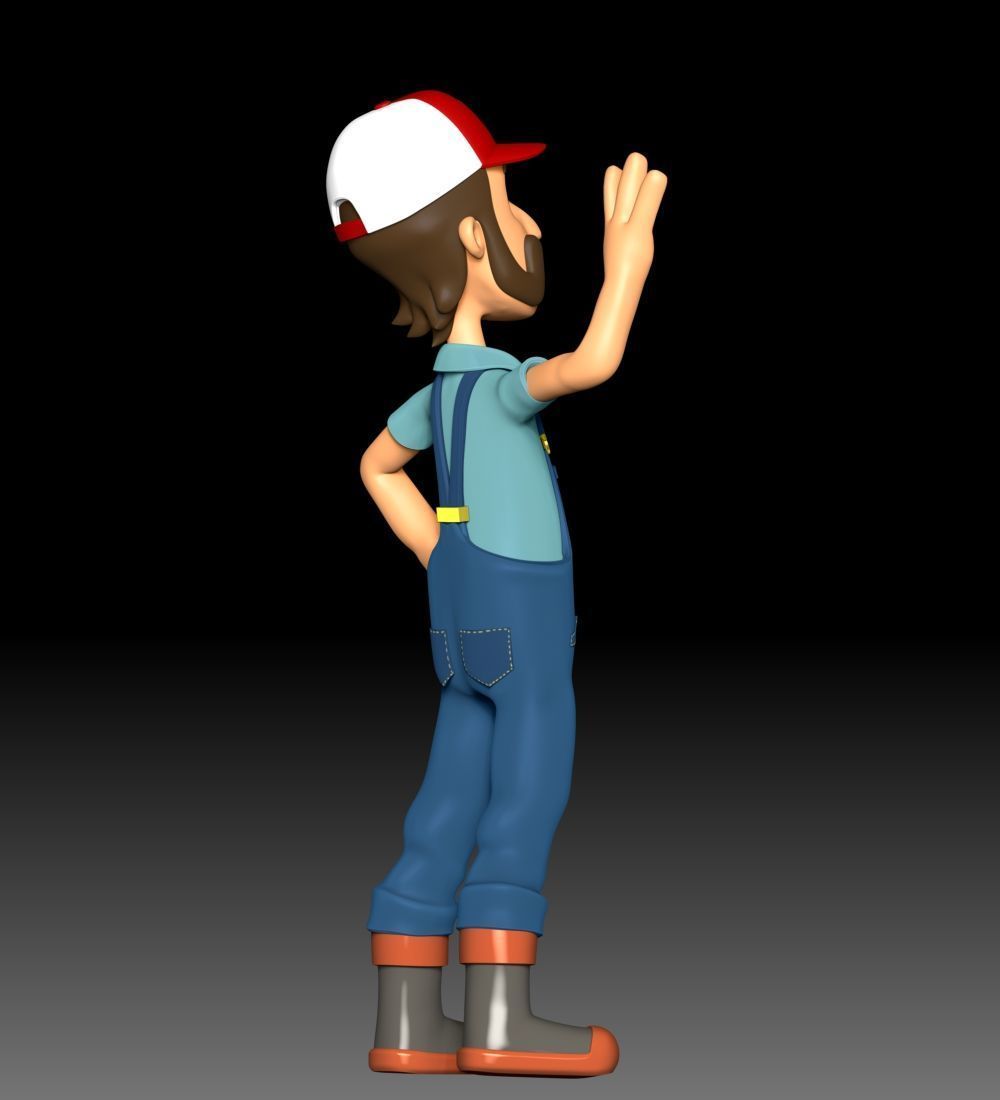 Farmer Al - PAW Patrol 3D print model_7