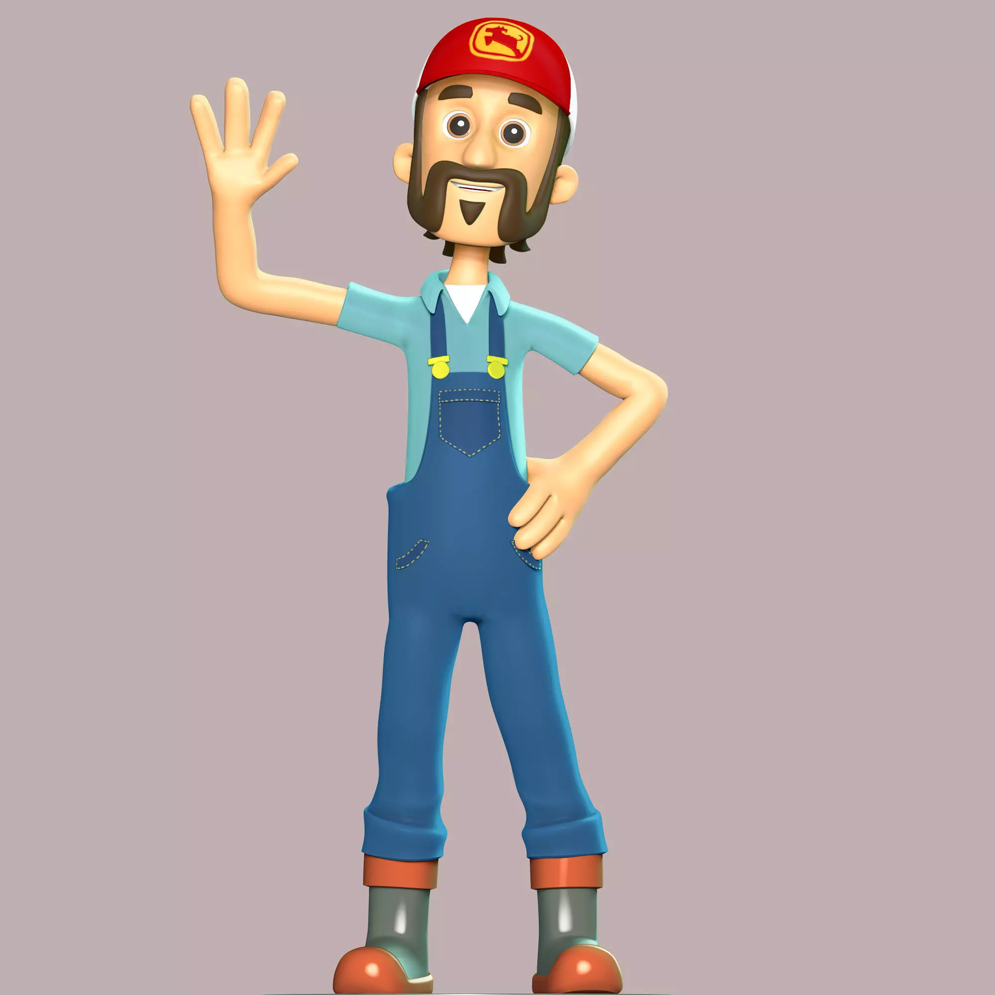 Farmer Al - PAW Patrol 3D print model_0