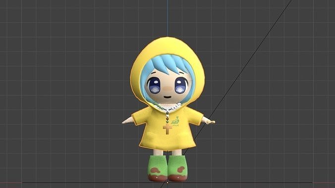Luce - Catholic Church 2024 mascot Free 3D model