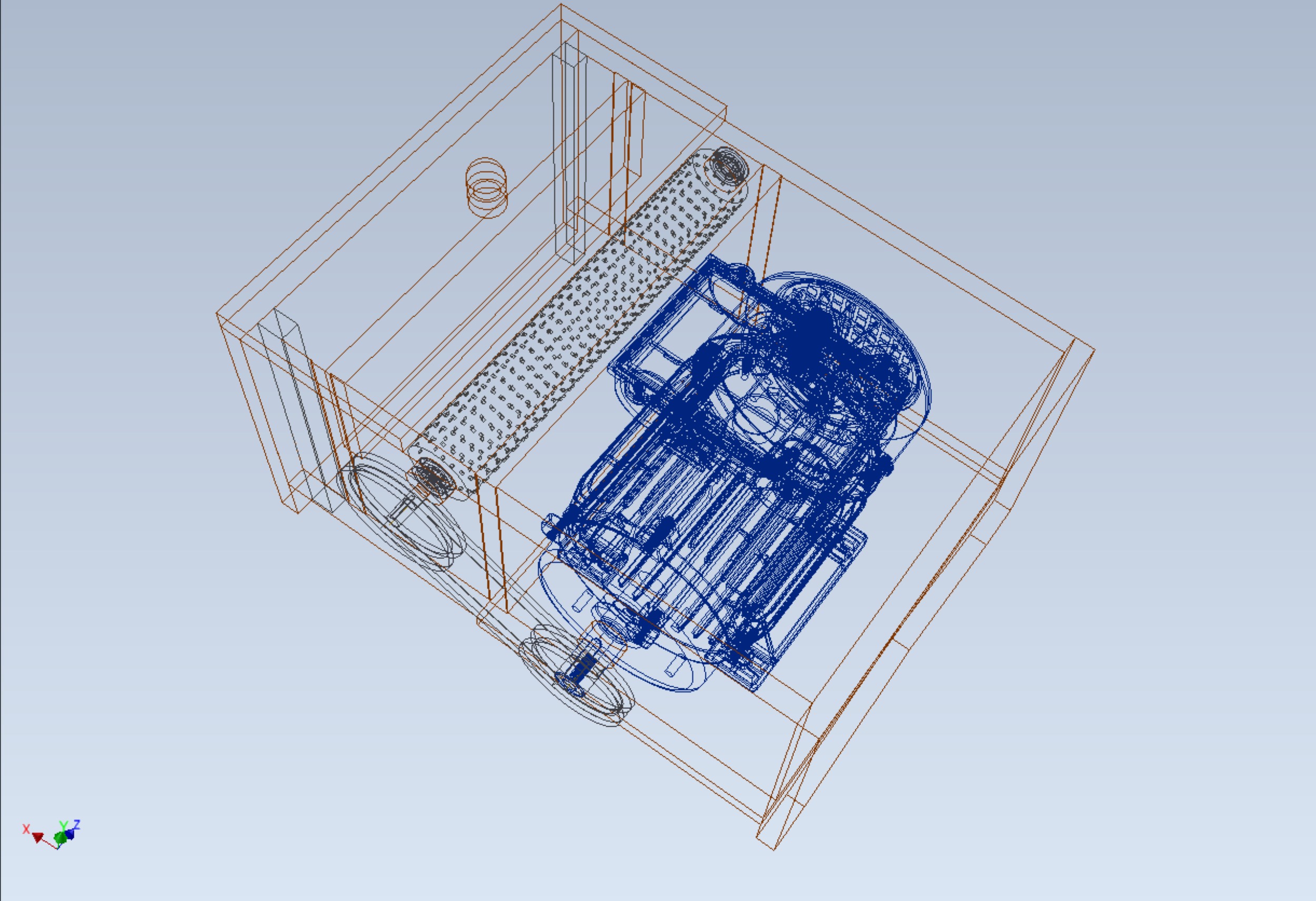 MACHINE ELECTRIC COCONUT GRATING GRATER SHREDDER SCRAPER CHOPPER 3D model_30