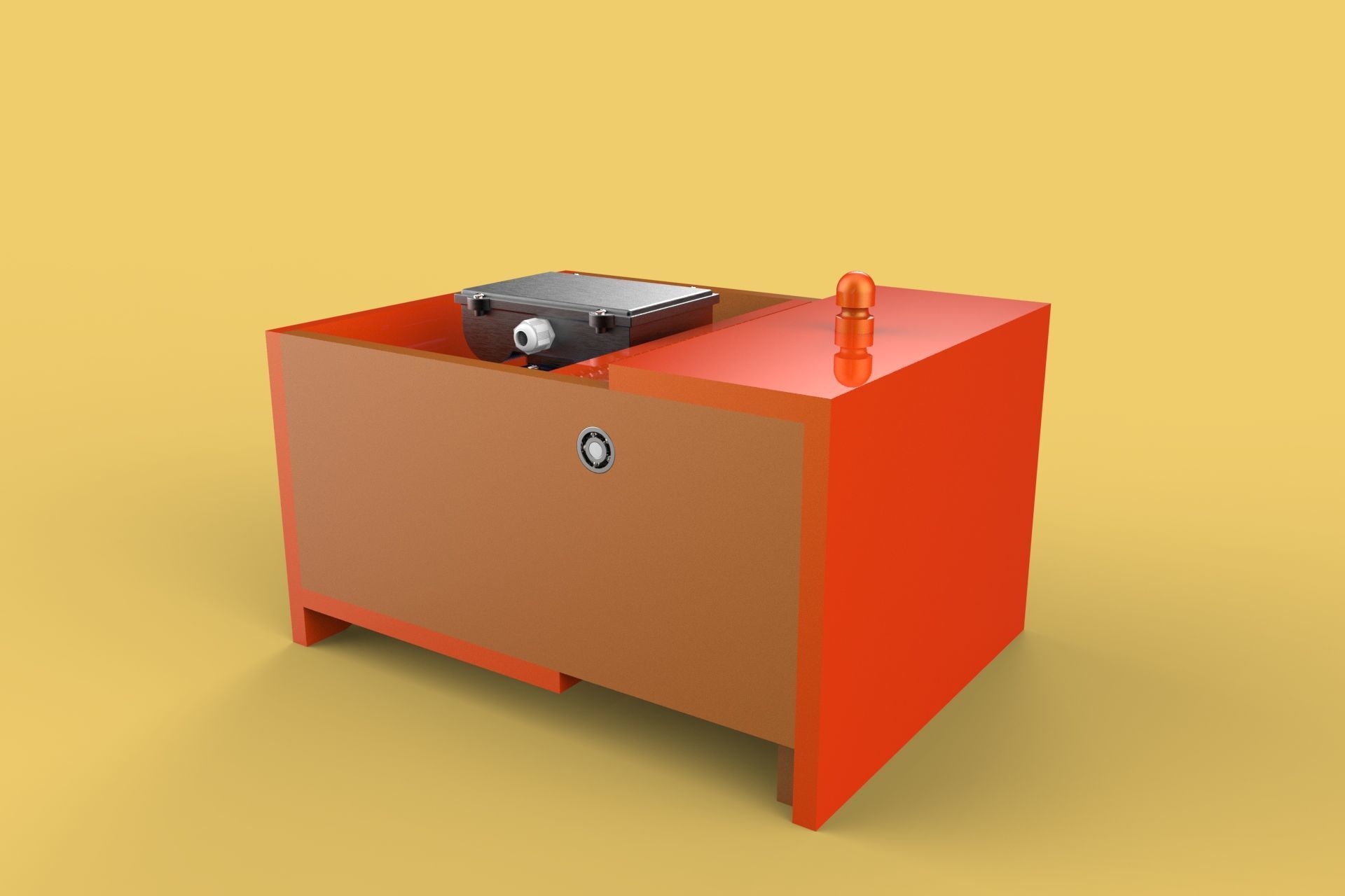 MACHINE ELECTRIC COCONUT GRATING GRATER SHREDDER SCRAPER CHOPPER 3D model_11