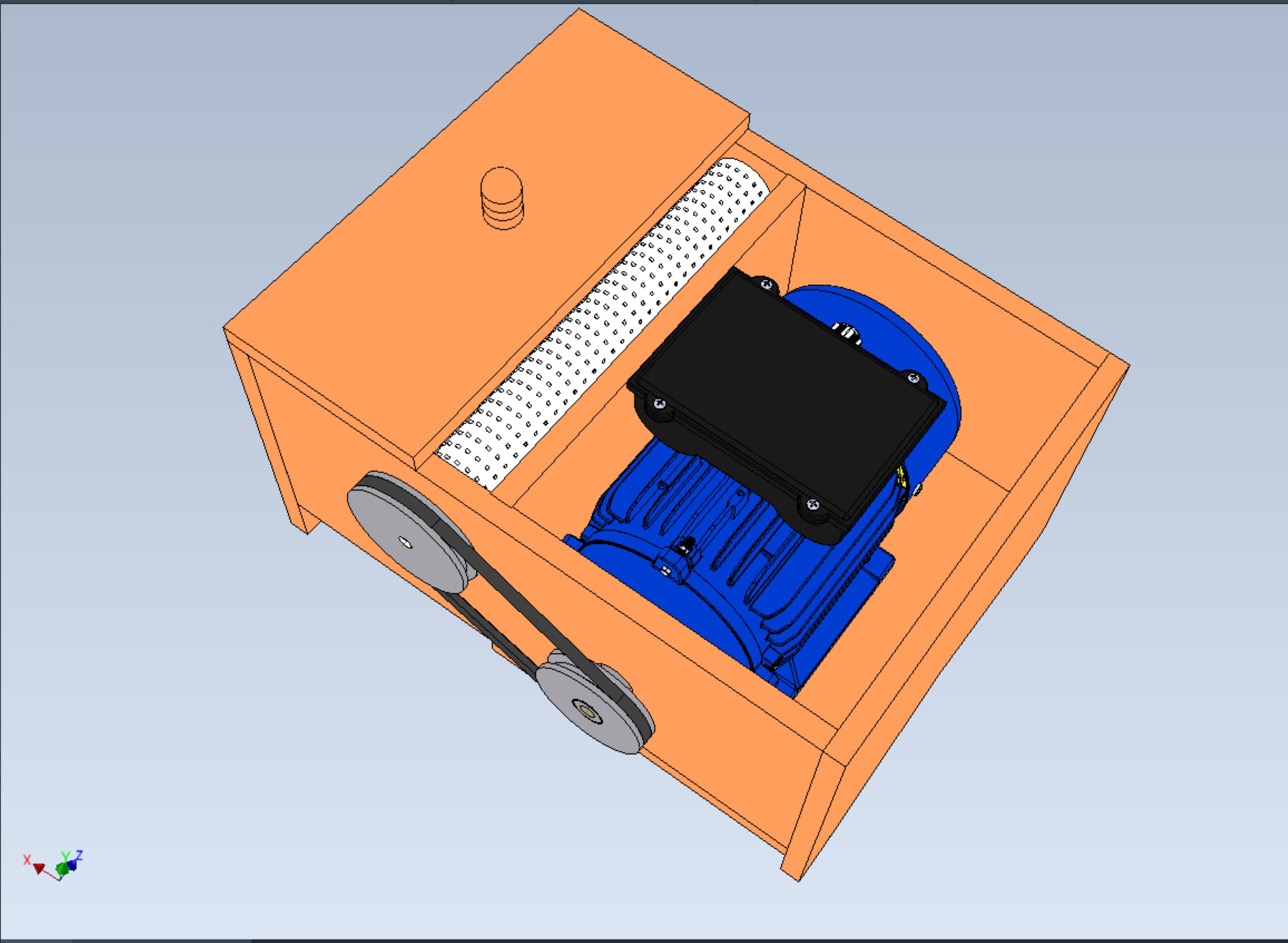 MACHINE ELECTRIC COCONUT GRATING GRATER SHREDDER SCRAPER CHOPPER 3D model_29