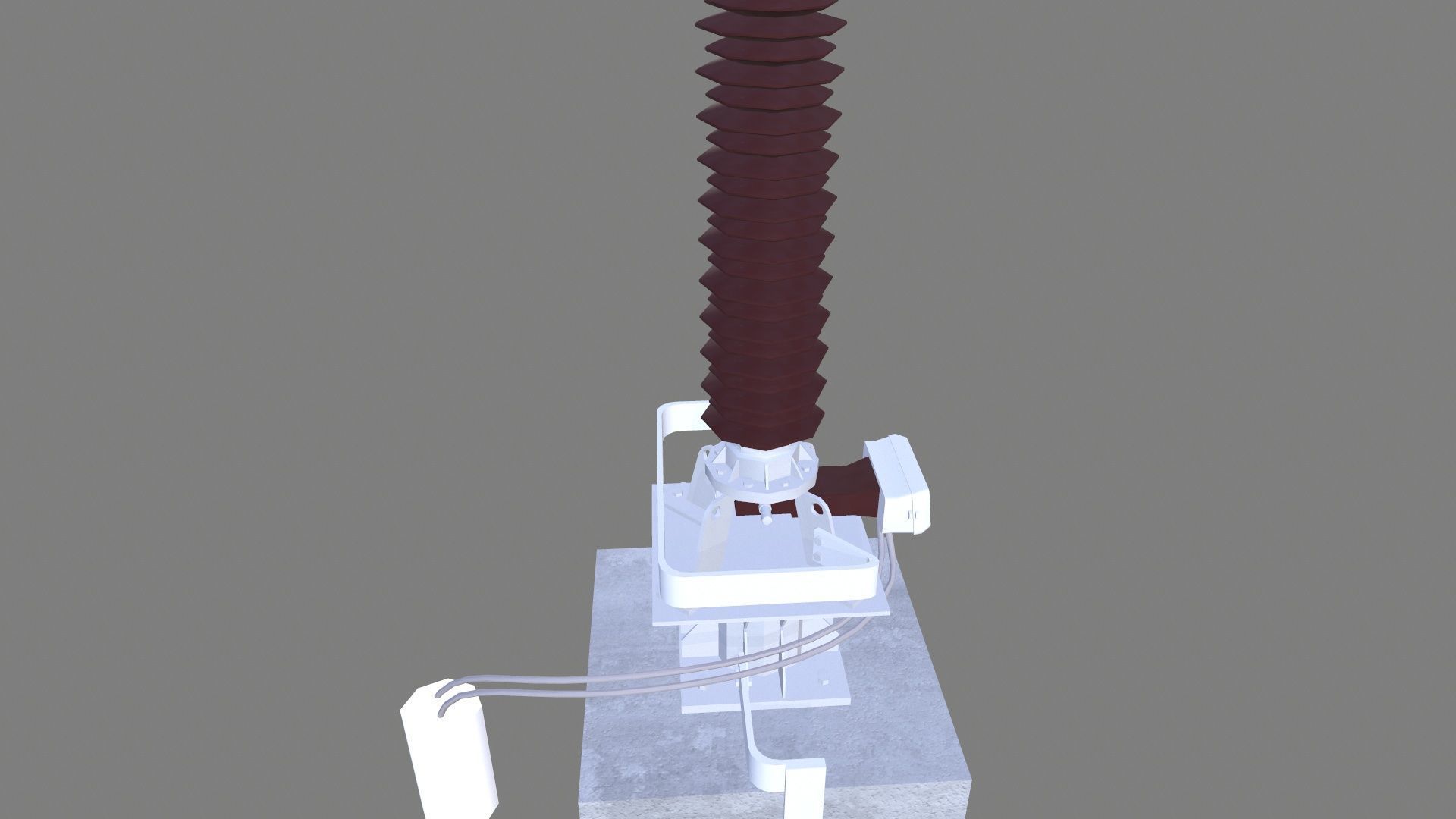 PROTECTION CT Transformer Low-poly 3D model_6