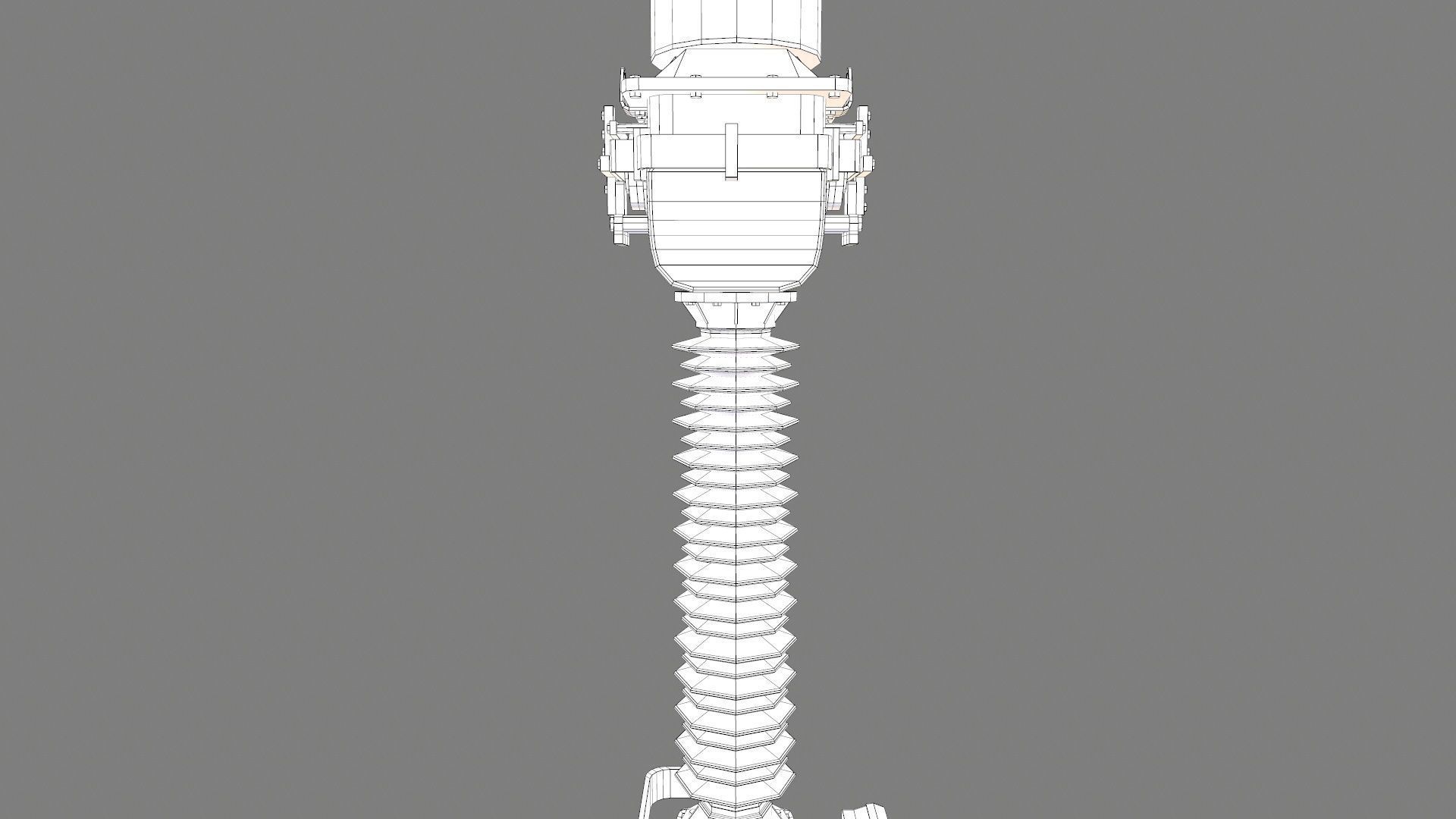 PROTECTION CT Transformer Low-poly 3D model_13