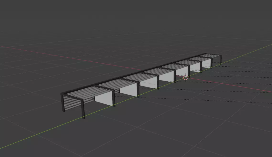 Parking Car Ports 3D model