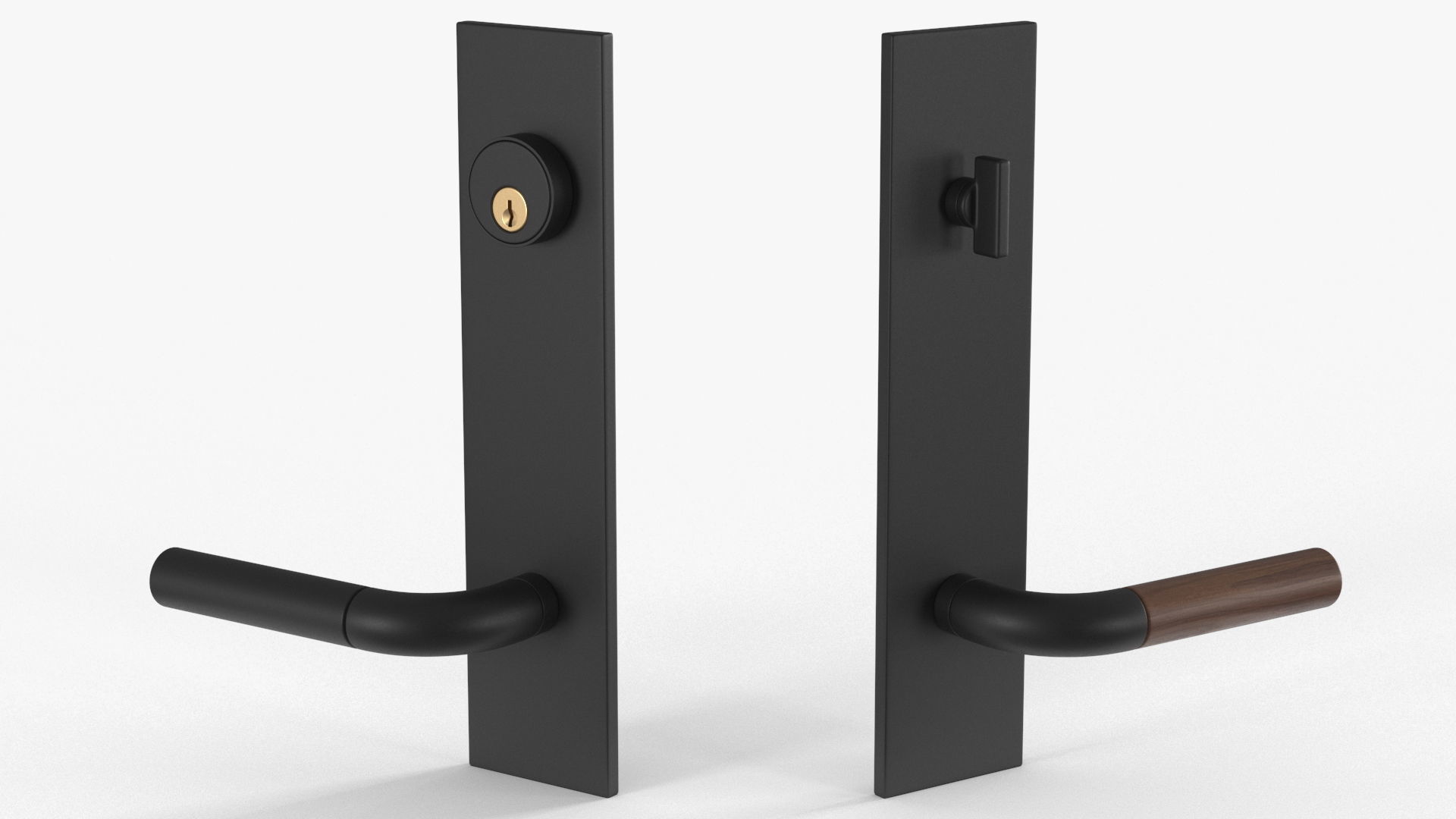 Tumalo Handle - Exterior Door Set 3D model_13