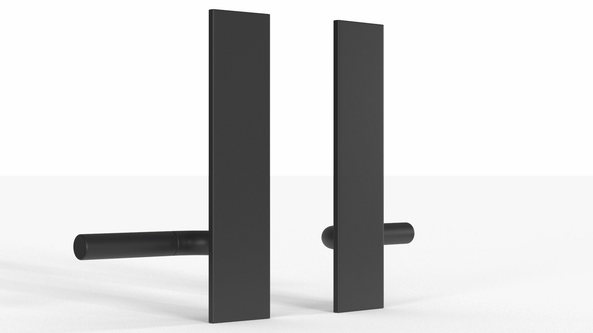 Tumalo Handle - Exterior Door Set 3D model_2