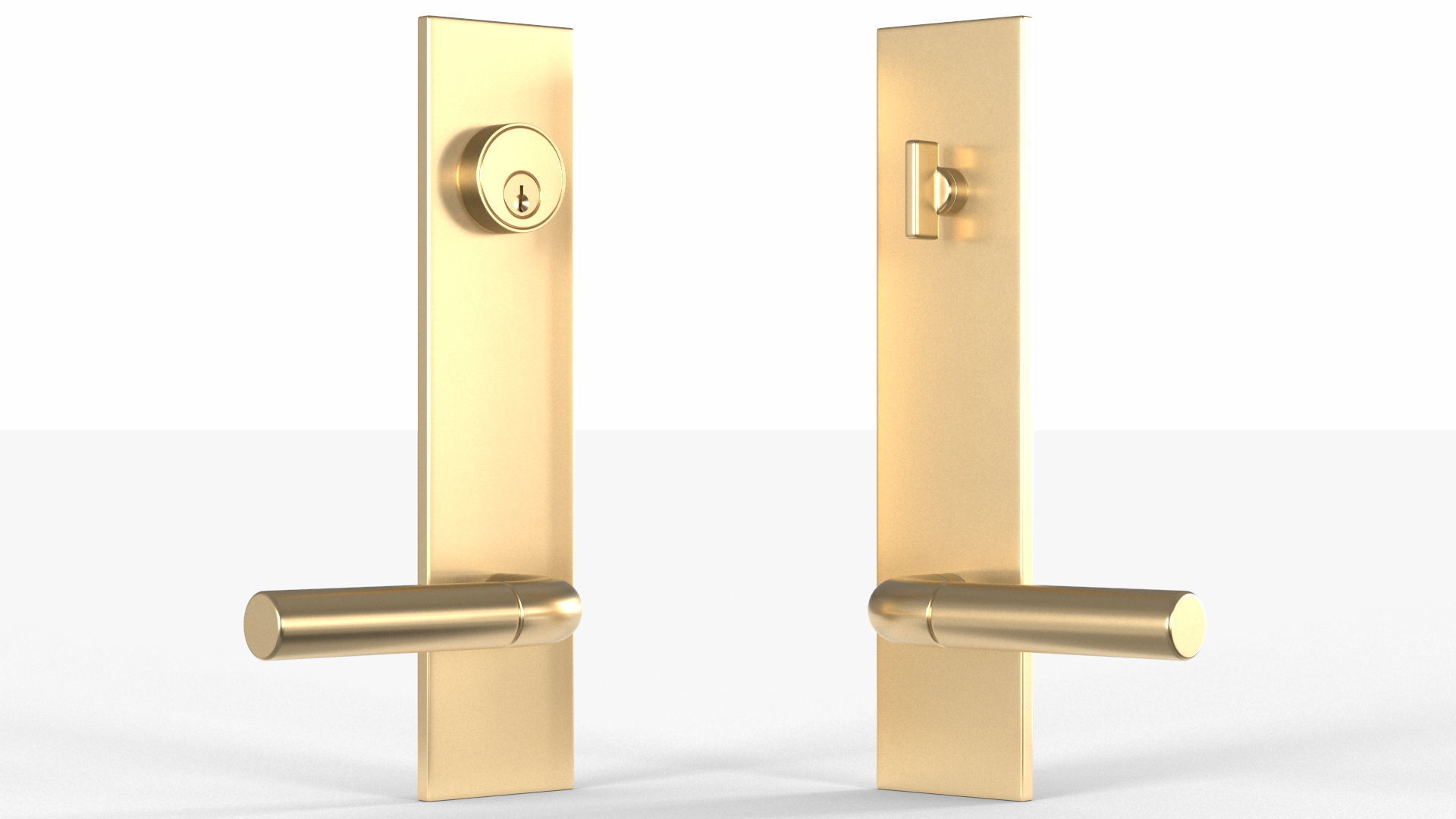 Tumalo Handle - Exterior Door Set 3D model_8