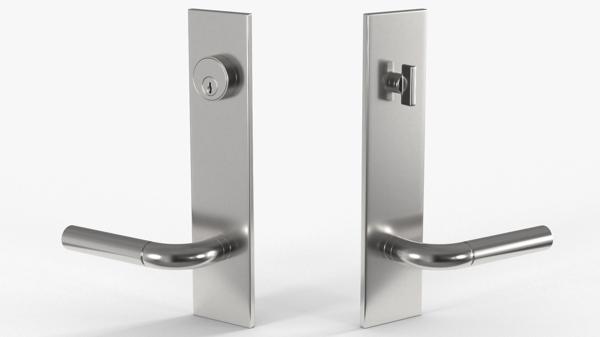 Tumalo Handle - Exterior Door Set 3D model_10