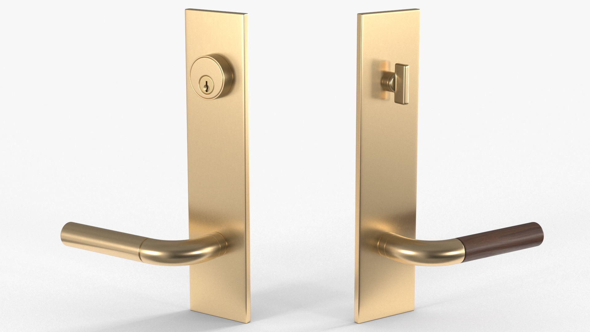 Tumalo Handle - Exterior Door Set 3D model_18